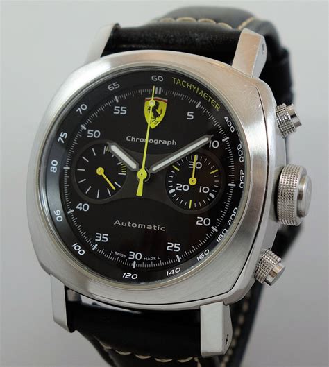 panerai ferrari scuderia chronograph 1 8 second watch